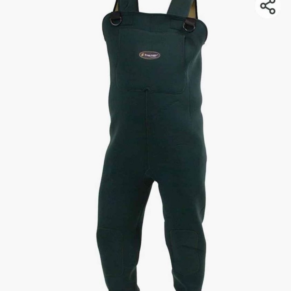 Frogg Togg neoprene chest waders felt boots. Size 10. Never worn. Men or womens.
